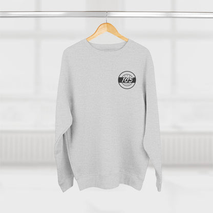 Adult 105 Christian Black and White Letters Crewneck