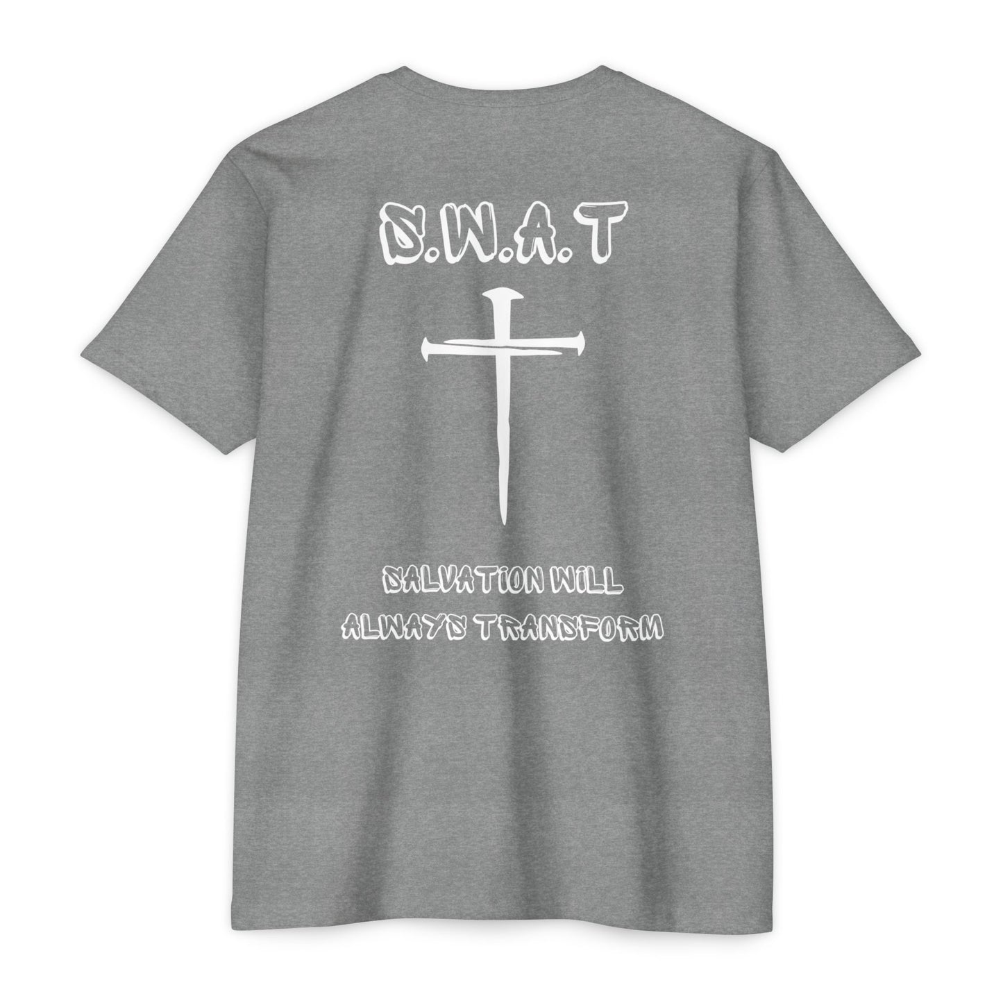 Adult Swat Christian White Words Premium tee