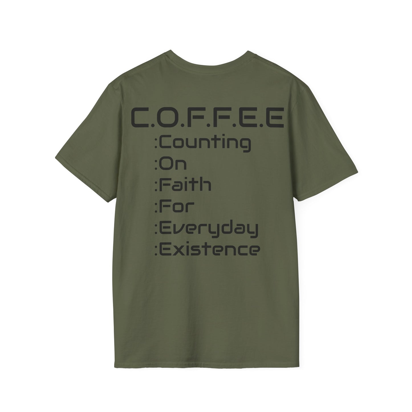 Adult Coffee Christian Black Words Only