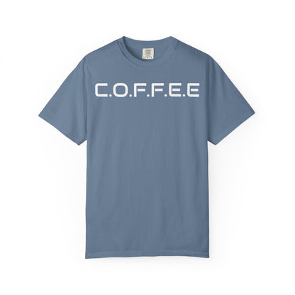 Adult Coffee Christian White Letters & Image