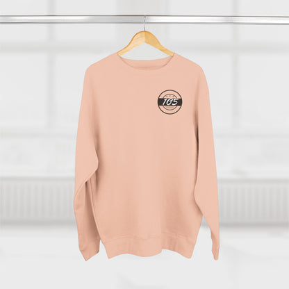 Adult 105 Christian Black and White Letters Crewneck