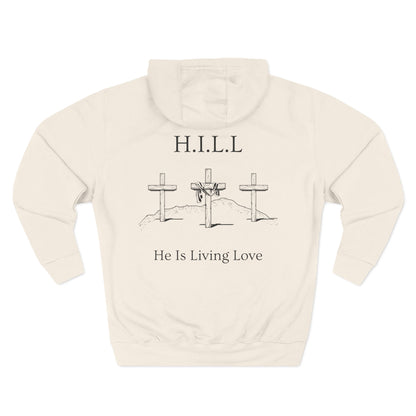 Hill Christian Black Words Hoodie