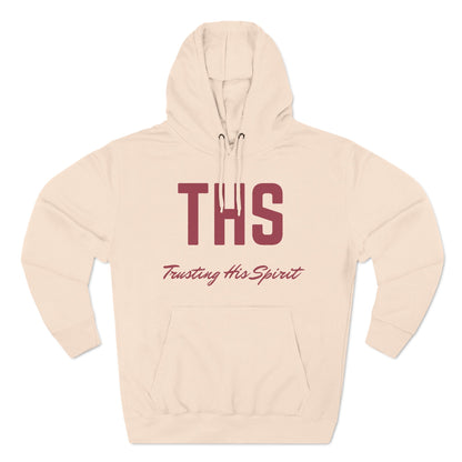Adult THS Christian Marron Letters Hoodie