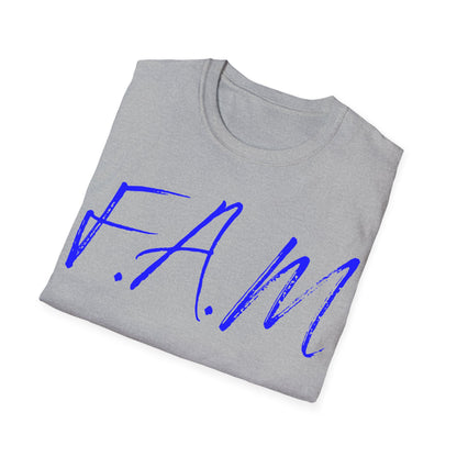 Fam Christian Blue Letters & Image