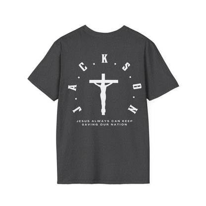 Jackson Believing Christian White Letters & Cross