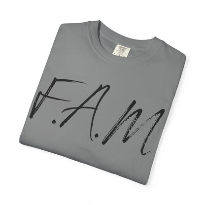 Fam Christian Black Letters & Image