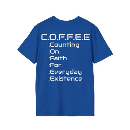 Adult Coffee Christian White Words Only