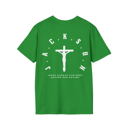 Jackson Believing Christian White Letters & Cross