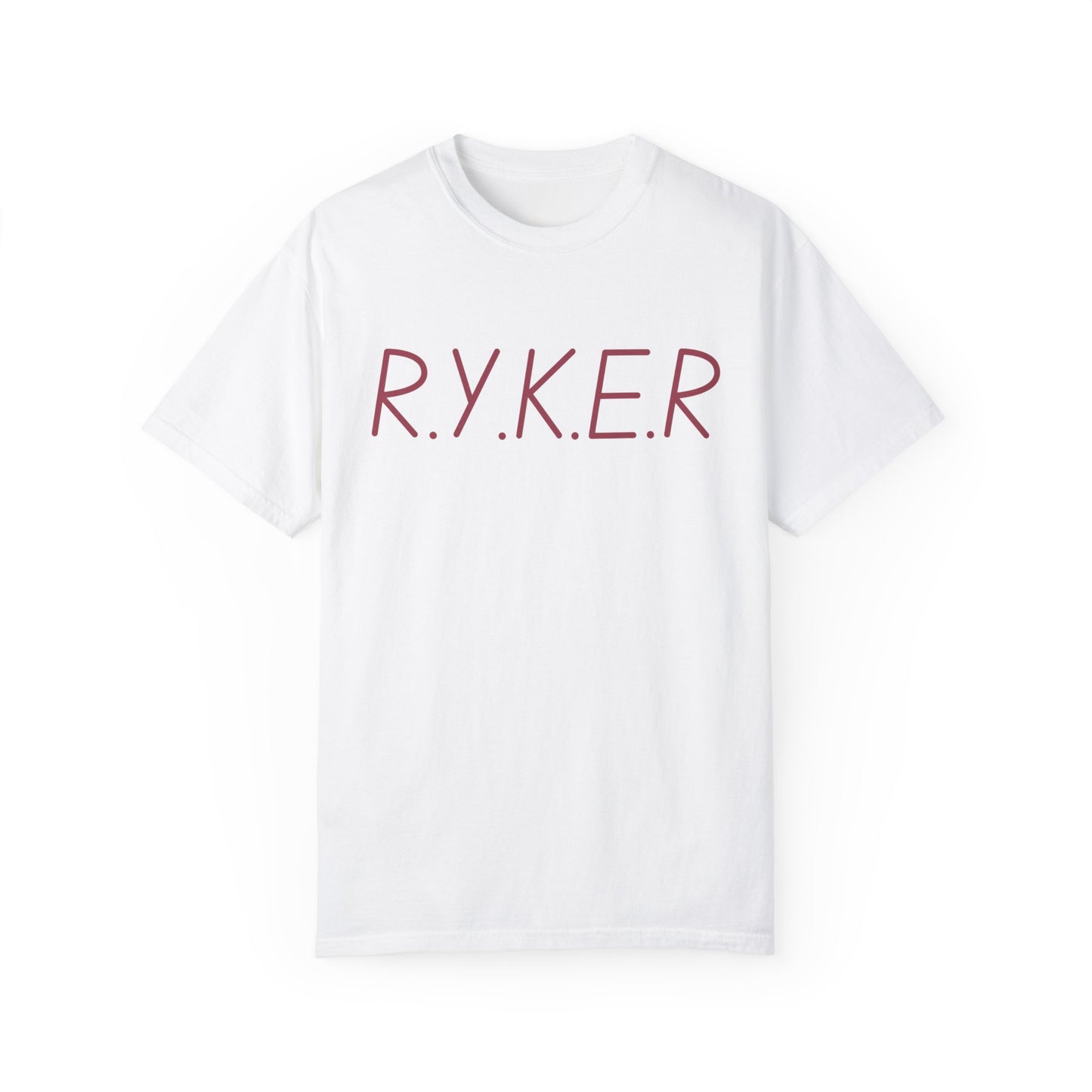 RYKER Christian Marron Letters