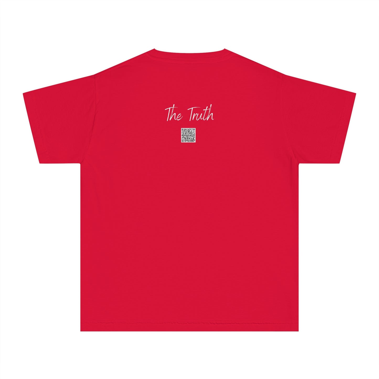 Youth The Truth QR Code White Words