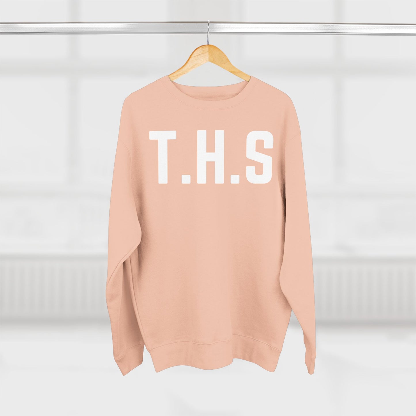 Adult T.H.S Trusting His Spirit Specialty Hoodie White Letters