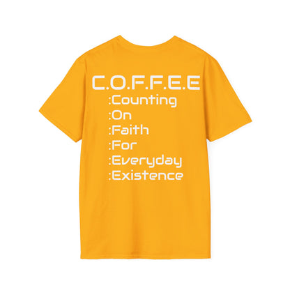 Adult Coffee Christian White Words Only