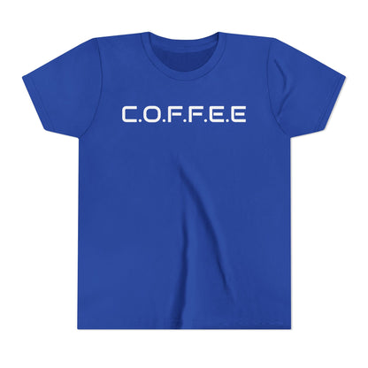 Youth Adult Coffee Christian White Letters & Image