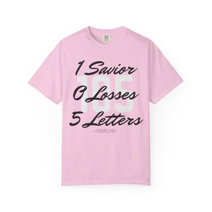 Adult 105 Christian Black and White Letters