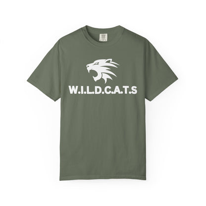 Wildcats Christian White Letters & Image Specialty
