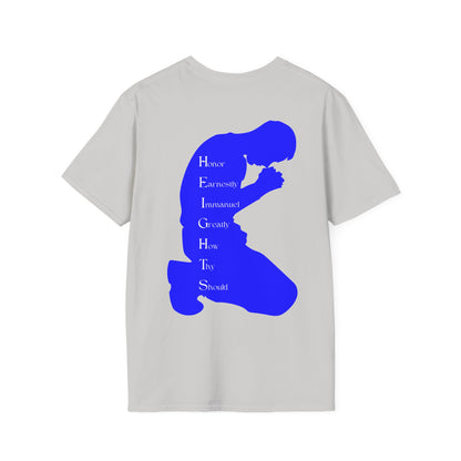 Heights Christian Blue Letters & Image