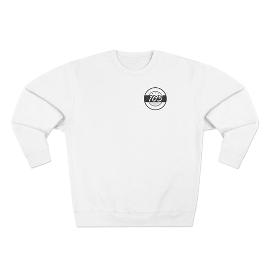 Adult 105 Christian Black and White Letters Crewneck