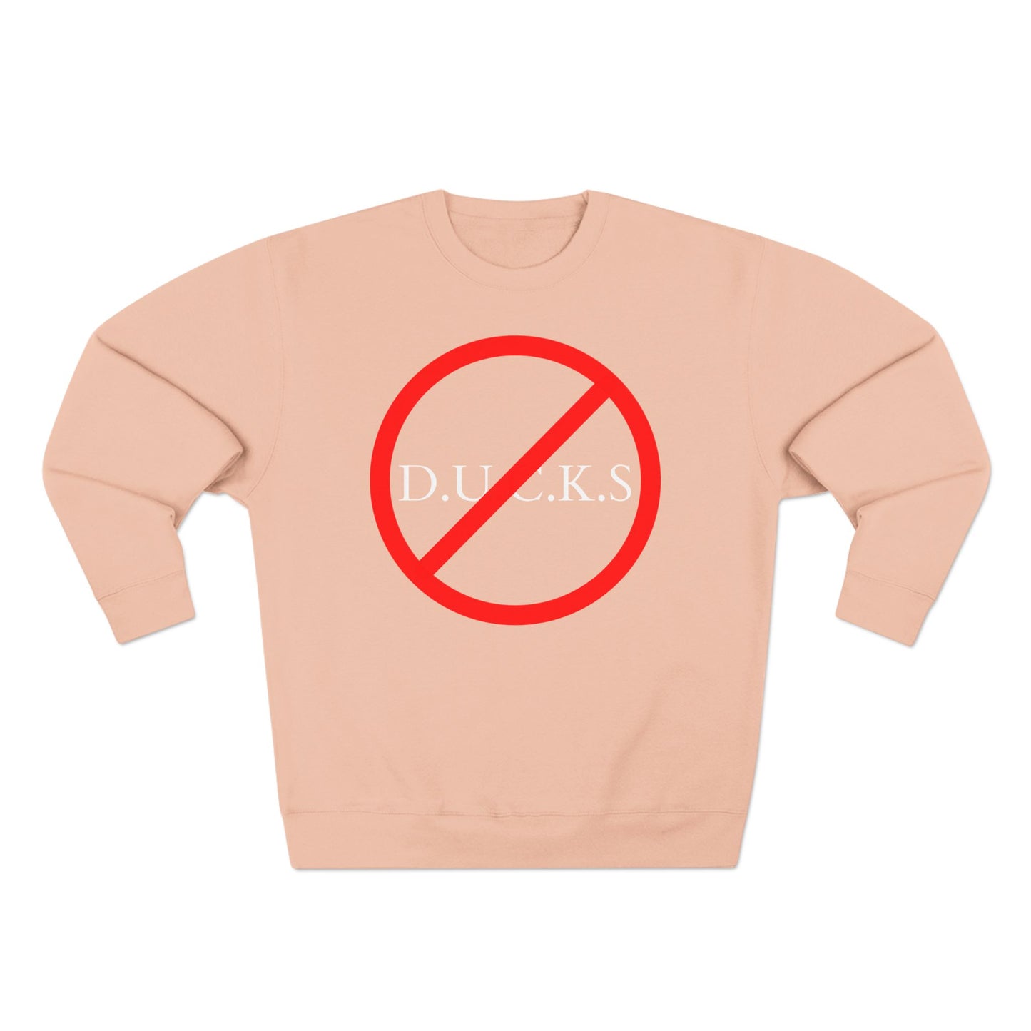 DUCKS Christian White Crewneck