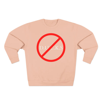 DUCKS Christian White Crewneck