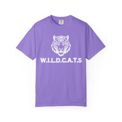 Wildcats Christian White Letters & Picture Specialty