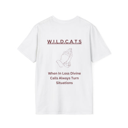 Wildcats Christian Marron Letters & Picture