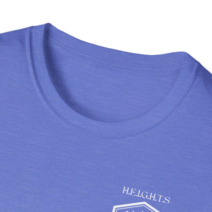 Heights Christian White Letters & Image