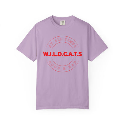 Wildcats Christian Red Letters & Picture