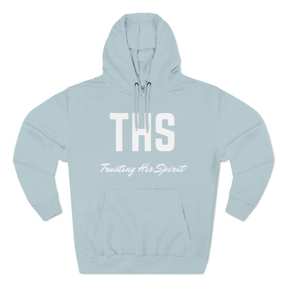 Adult THS Christian White Letters Hoodie