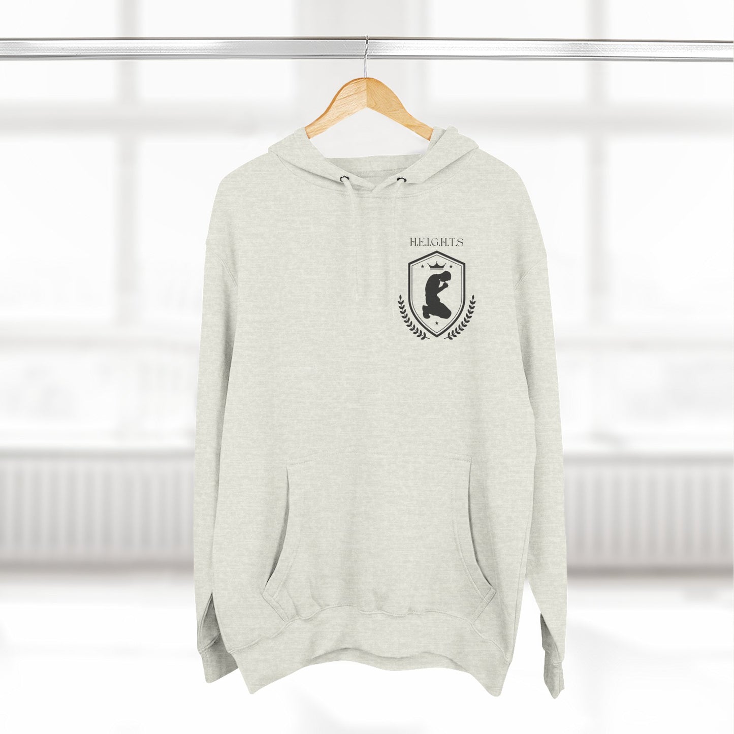 Heights Black Hoodie