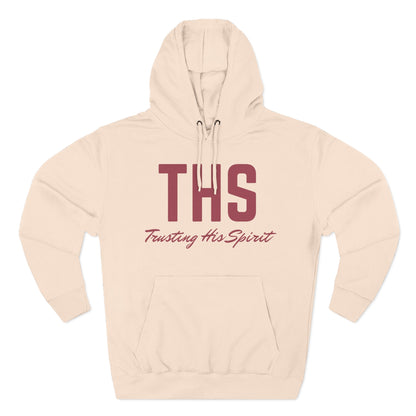 Adult THS Christian Marron Letters Hoodie