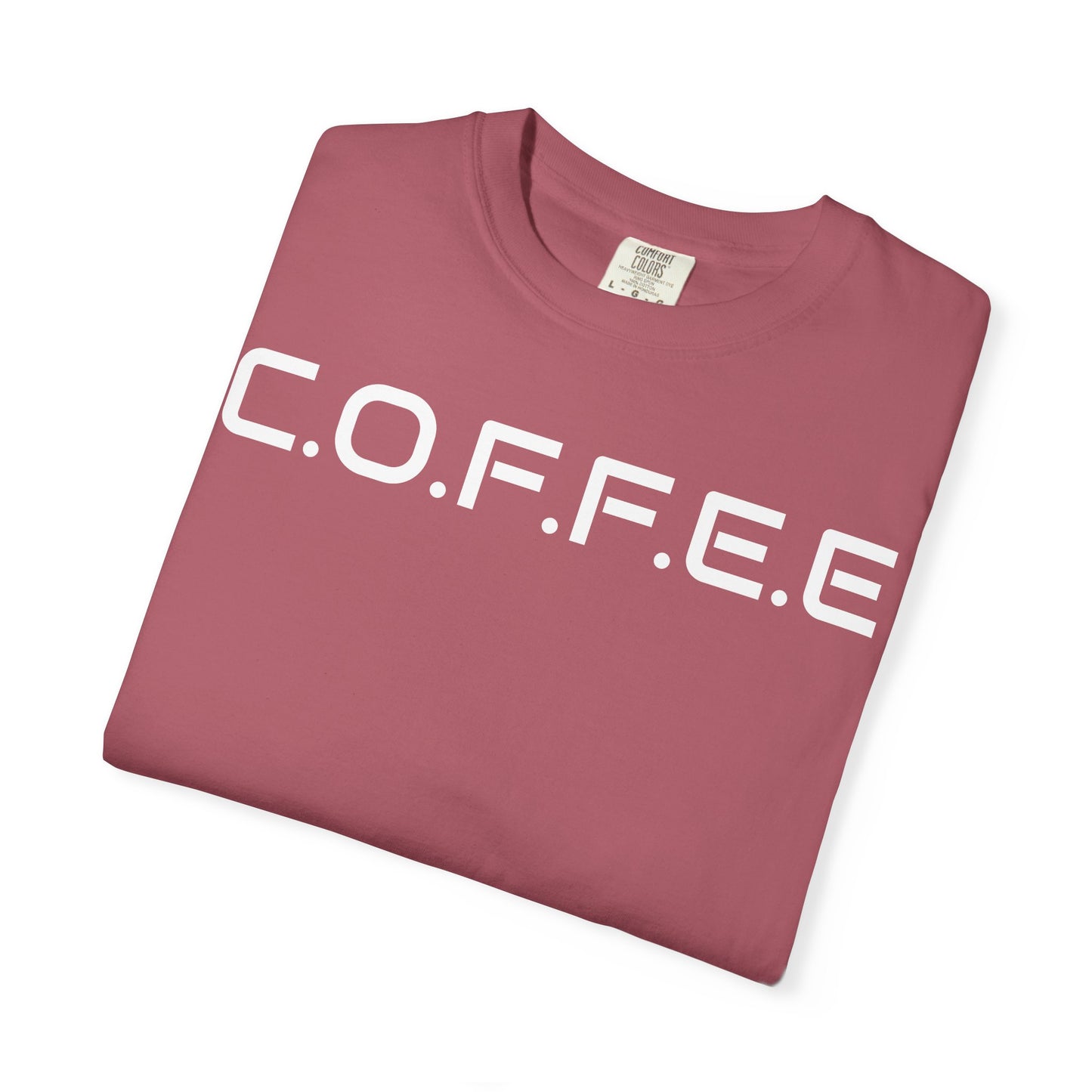 Adult Coffee Christian White Letters & Image