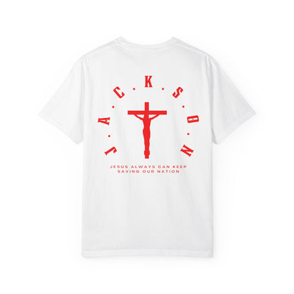Jackson Believing Christian Red Letters & Cross