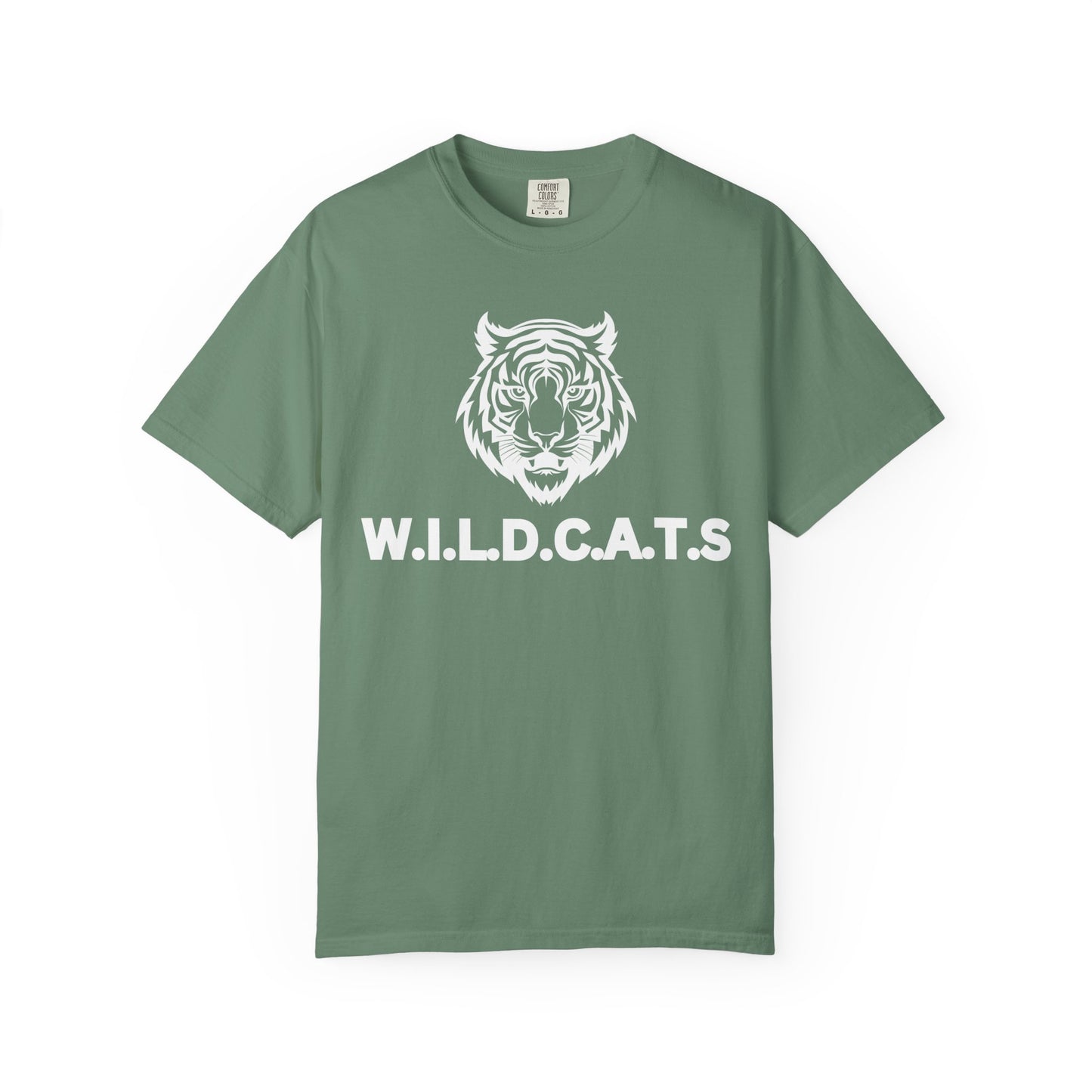 Wildcats Christian White Letters & Picture Specialty