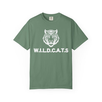 Wildcats Christian White Letters & Picture Specialty