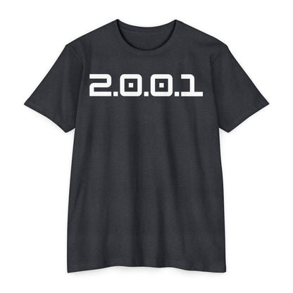 Adult 2001 Christian White Words Premium Tee