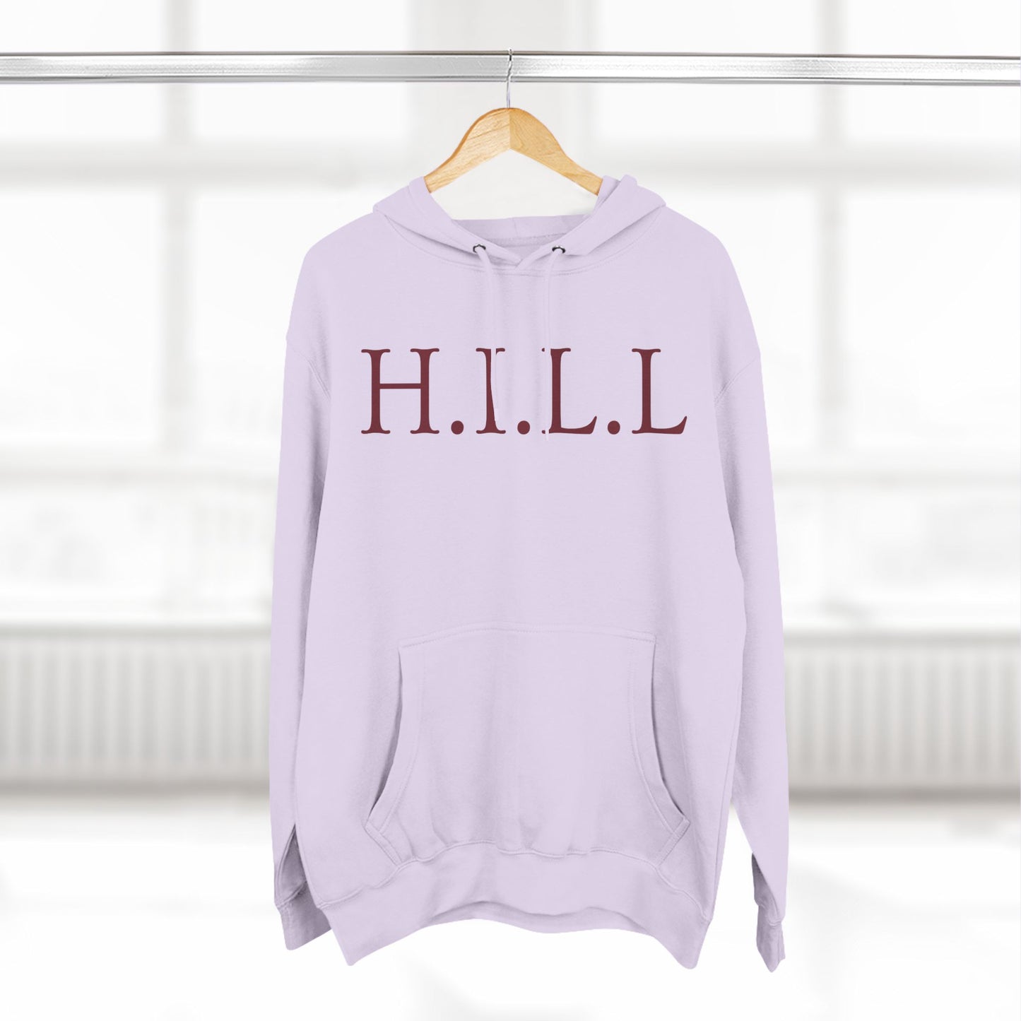 Hill Christian Marron Words Hoodie