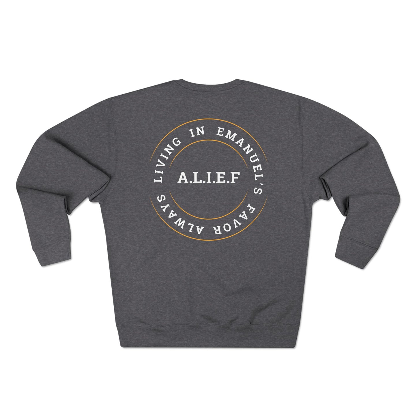 Adult Alief Christian Crest Specialty Crewneck