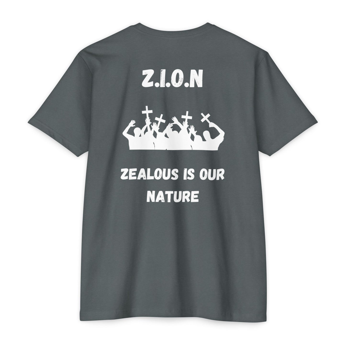 Adult Zion White Words & Image