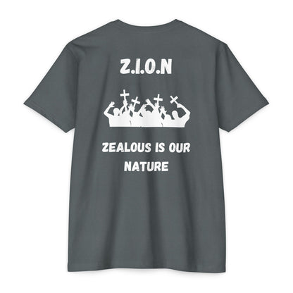 Adult Zion White Words & Image
