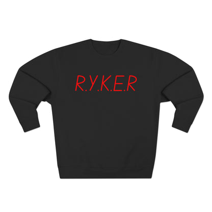 RYKER Christian Red Letters Crewneck