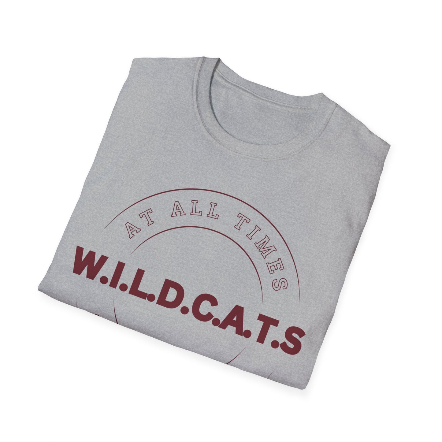 Wildcats Christian Marron Letters & Picture
