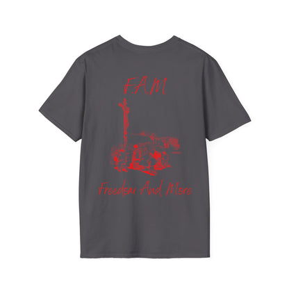 Fam Christian Red Letters & Image