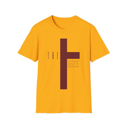 T-Town Marron Cross & Letters
