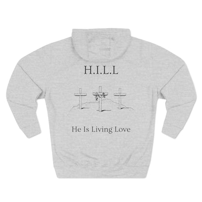 Hill Christian Black Words Hoodie