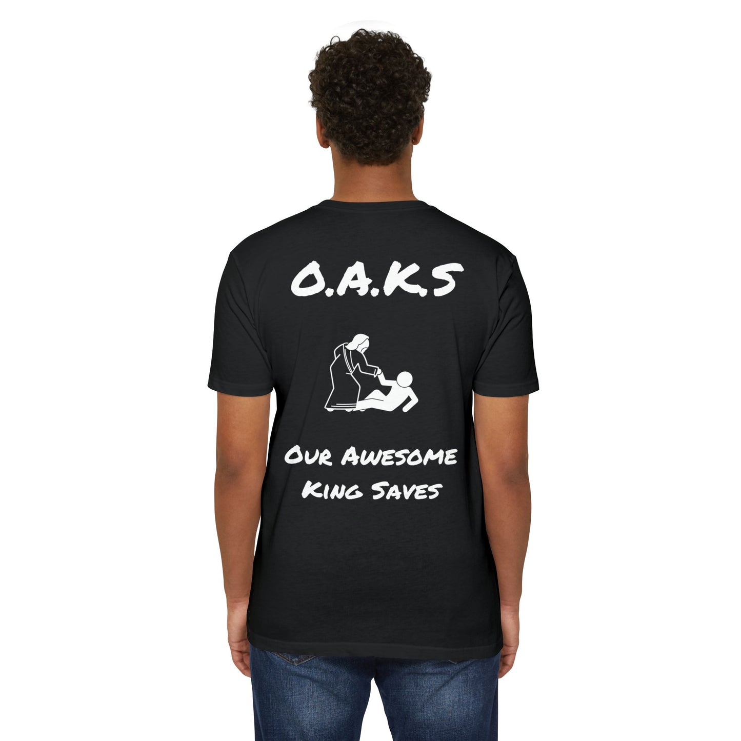 Adult Oaks Christian White Premium Tee