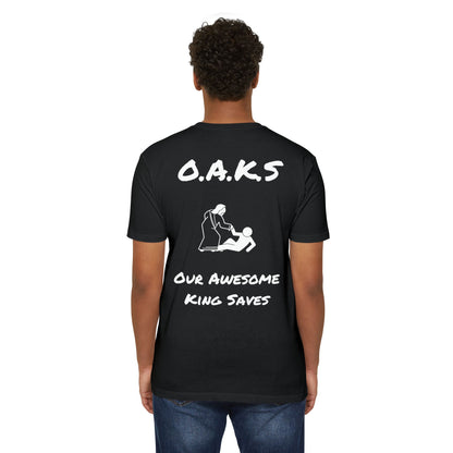 Adult Oaks Christian White Premium Tee