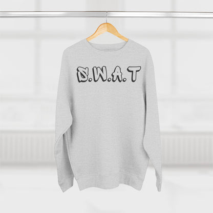 Adult Swat Christian Black Words Crewneck