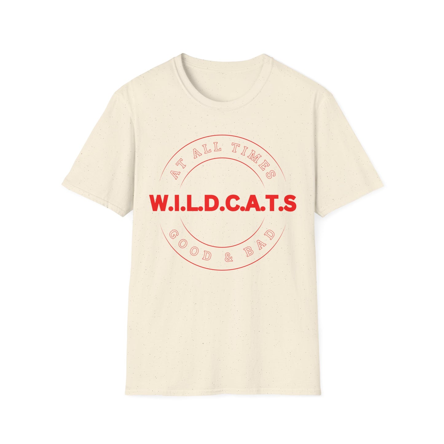 Wildcats Christian Red Letters & Picture