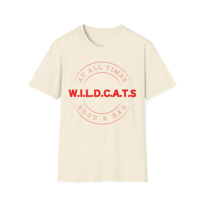 Wildcats Christian Red Letters & Picture